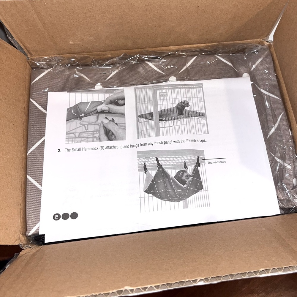 Small Hammock Hideaway for small animals.